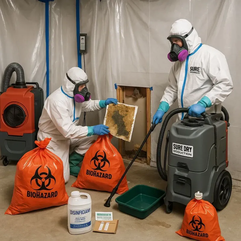 Contaminated Water Handling Protocols process in Union County, PA