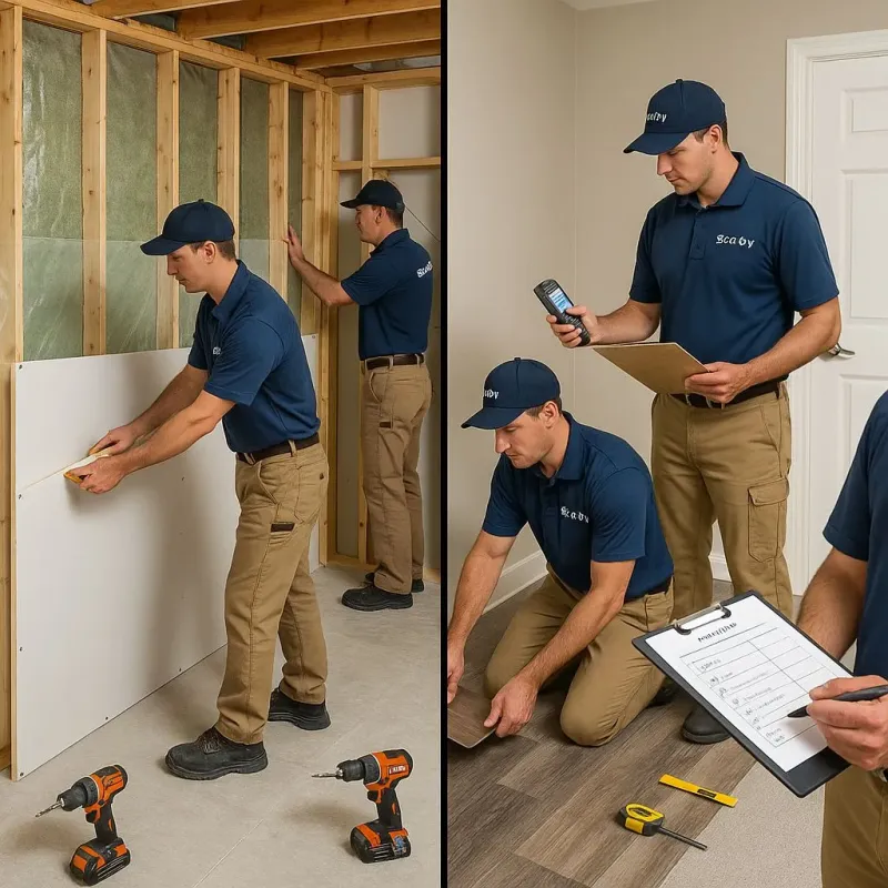 Repairs and Reconstruction process in Union County, PA