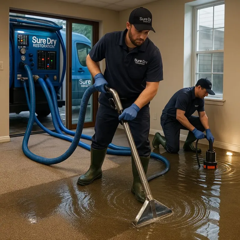 Water Extraction and Removal process in Union County, PA